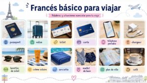 Vocabulario basico para viajar a francia